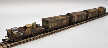 Arnold, Minitrix, Roco N - Modeltrein goederenwagon (5) -, Nieuw