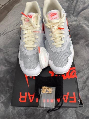 Nike - Air Max 1 Patta waves Hyper Red Crimson - Sneakers -, Nieuw