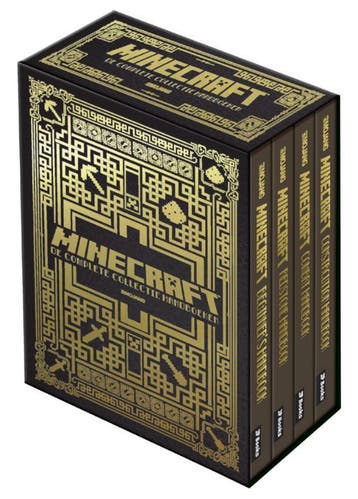 De complete collectie handboeken (in slipcase) / Minecraft, Verzenden, Zo goed als nieuw, Mojang