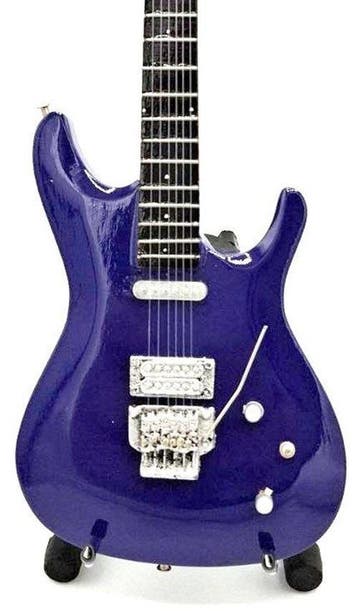 Miniatuur replica Ibanez gitaar - Joe Satriani, Ophalen of Verzenden, Nieuw, Pop, Beeldje of Miniatuur