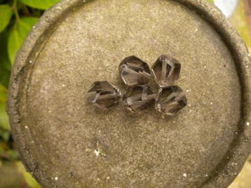 10x prachtige facet geslepen glaskraal 12x11mm (Glaskralen), Ophalen of Verzenden, Nieuw, Kraal