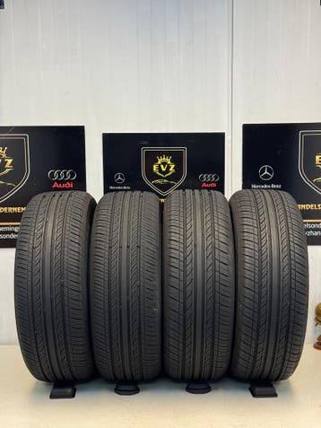 4 stuks 195/60R15 zomerbanden set Ovation Ecovision VI-682, Gebruikt, 15 inch, Band(en), Personenwagen