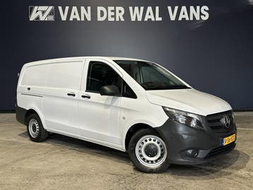 Mercedes-Benz Vito L2H1 | Financial Lease voor 370 p/mnd, Stof, Gebruikt, Overige carrosserieën, Wit