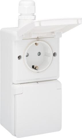 Niko New Hydro Wandcontactdoos (WCD-schakelmateriaal) -, Verzenden, Nieuw, Overige typen