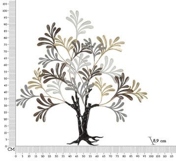 IJZEREN WANDPANEEL ALBERO LIXY CM 97,2X8,9X100,3, Huis en Inrichting, Woonaccessoires | Overige, Ophalen of Verzenden, Nieuw