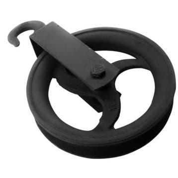 Benson Robuuste hijshaak - gietijzer - Ø 220 mm - zwart -.., Ophalen of Verzenden, Nieuw