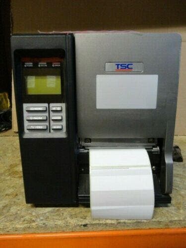 TSC TTP-2410M PRO  Barcode Label Printer USB + Netwerk 2..., Computers en Software, Printers, Thermo-printer, Printer, Refurbished