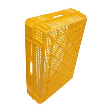 Nestbare Stapelkrat, 600x400x140 mm, euronorm, 23l, hdpe,, Doe-het-zelf en Verbouw, Kratten en Dozen, Gebruikt, 40 tot 60 cm, 50 tot 75 cm