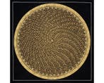 100 x 100 cm OM-mantra mandala | Handgeschilderde mantra, Nieuw