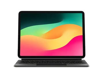 Apple Magic Keyboard iPad Air M4 (2026) Zwart met GARANTI..., Computers en Software, Ophalen of Verzenden, Zo goed als nieuw, Zwart