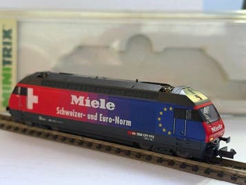 Minitrix N - Elektrische locomotief (1) - Re 460 - SBB CFF, Hobby en Vrije tijd, Modeltreinen | N-Spoor, Nieuw