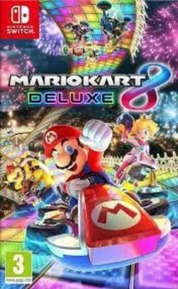 Mario Kart 8 Deluxe (Buitenlands Doosje) (Switch Games), Spelcomputers en Games, Games | Nintendo Switch, Ophalen of Verzenden
