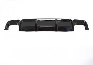 BMW E39 diffuser glanzend zwart 4-uitlaat (96–03), Nieuw, Achter, BMW, Bumper