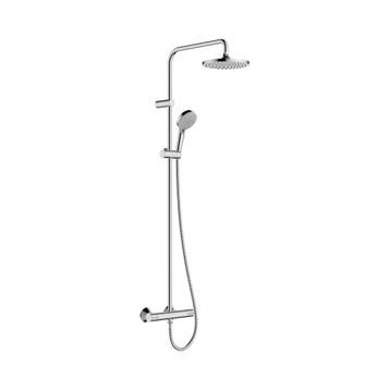 Showerpipe HansGrohe Vernis Blend 200 1 Jet Met, Ophalen of Verzenden, Nieuw