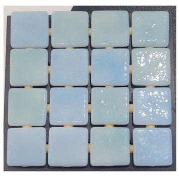 Mozaïek Ezarri MIX Collection 2.5x2.5 cm Glossy Sea Blue, Ophalen of Verzenden, Nieuw