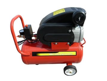 Compressor met 50 liter tank, Verzenden, Nieuw