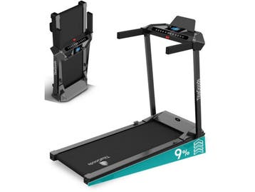 TibaGoods Elektrische Loopband - Inklapbaar - 1 t/m 12 km/h, Verzenden, Zo goed als nieuw