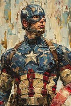 I_KONIQ - CHRIS EVANS in CAPTAIN AMERICA, Nieuw