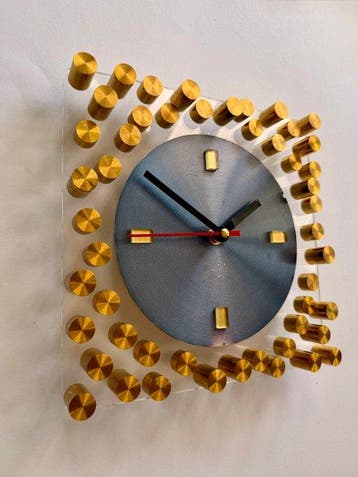 Wandklok - Juwelier Hörl - Unique Prototype Space Age Design