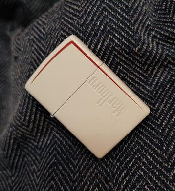 Zippo - Marlboro White Matte - 2015 - Zonder minimumprijs -, Nieuw