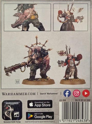 Chaos Space Marines Traitor Enforcer (Warhammer 40.000, Ophalen of Verzenden, Nieuw