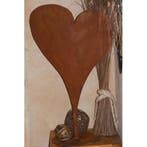 Hart 70 cm op bord om te planten | Tuindecoratie plantenhart, Huis en Inrichting, Woonaccessoires | Overige, Verzenden, Nieuw