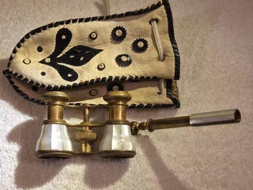 Zoom binoculars - markiert 91 - 1850-1900 - Frankrijk -