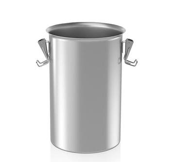 GGM Gastro | RVS container - 4,5 L - voor SRK5 | SRK5-B |, Verzenden, Nieuw in verpakking, RVS Meubilair