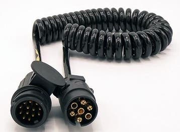 Electrospiraal 13 polig naar 7 pol  6x1.0+1x1,5Qmm, Ophalen of Verzenden, Nieuw