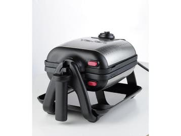Tefal WM756D - Wafelijzer - 2 Brusselse wafels - Zilver, Verzenden, Nieuw in verpakking