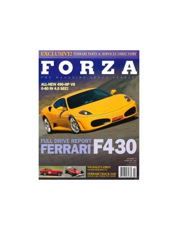 2005 FERRARI FORZA MAGAZINE 59 ENGELS, Nieuw, Ferrari, Author