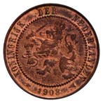 2½ Cent 1903-1906 Wilhelmina (2e type) ZFr, Verzenden