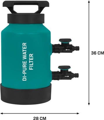 2dekans | VONROC DI-Puurwaterfilter – Deïonisatiefilter -, Ophalen of Verzenden, Zo goed als nieuw