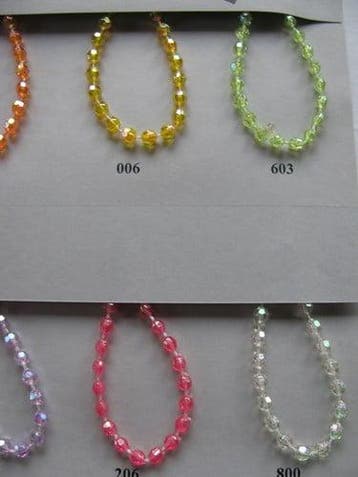 Parelketting parelguirlande lila lavendel 402 4 mm rol 10, Ophalen of Verzenden, Nieuw