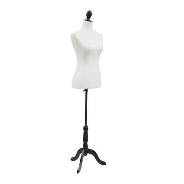 Mannequin-Torso, Paspop, Etalagepop, Schuim, Hout, Metaal, W, Verzenden, Nieuw