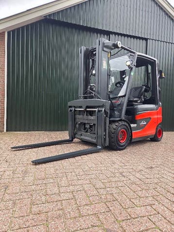 Linde E25 Elektrische Heftruck Triplex, Spreider, 482 uur!!!, Linde, Heftruck, Ophalen of Verzenden, Elektrisch