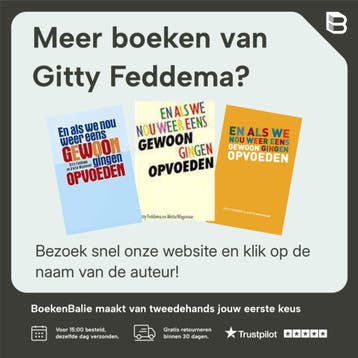 De gouden regels van de opvoeding - Gitty Feddema, Verzenden, Zo goed als nieuw, Gitty Feddema