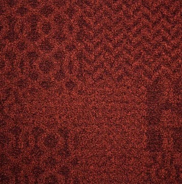Object Carpet At No Limit tapijttegels rood, Verzenden, Nieuw