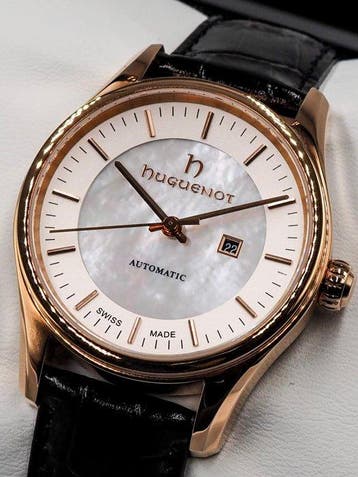 Huguenot - Zonder minimumprijs - Swiss Made * Automatic * -, Nieuw