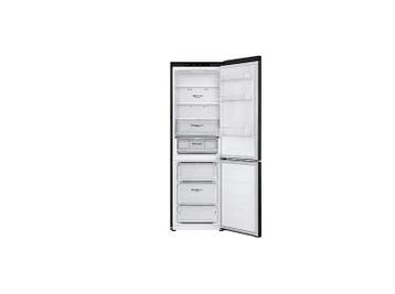 Lg -   Koel-vriescombinatie Essence Mat Zwart, 200 liter of meer, Verzenden, 60 cm of meer, Met aparte vriezer