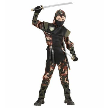 Ninja Soldaat Kostuum Kind, Ophalen of Verzenden, Nieuw