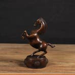 Beeld, Galloping Horse Ornament - 14.5 cm - Koper, Antiek en Kunst