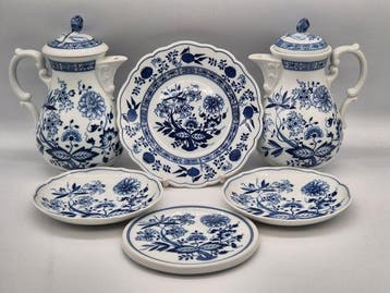 Harnas - Lorenz Hutschenreuther – Servies – Porselein met, Antiek en Kunst