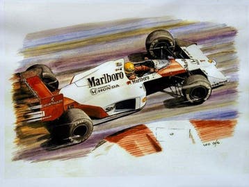Ayrton Senna - Beperkte editie - Iconische autos, Nieuw