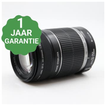 Canon EF-S 55-250mm f/4-5.6 IS, Verzenden, Gebruikt