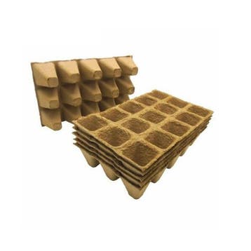 Kweekpotjes | Nature | 4 x 4 x 5 cm | 6 x 15 stuks, Verzenden, Nieuw