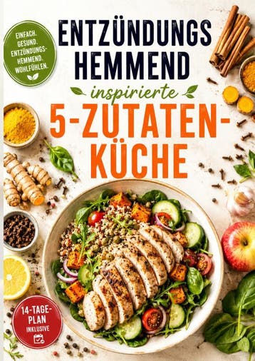 Entzündungshemmend Inspirierte 5-Zutaten-Küche | Nieuw, Ophalen of Verzenden, Nieuw, Frieda Grünwald