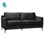 Jasmijn 3-zitsbank, velvet stof, Huis en Inrichting, Ophalen of Verzenden, Nieuw