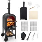 LIVSK Buitenpizzaoven met Thermometer - Groot Kookoppervlak, Verzenden, Nieuw