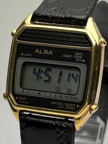 Seiko - Zonder minimumprijs - SEIKO ALBA Y486-4020 Vintage